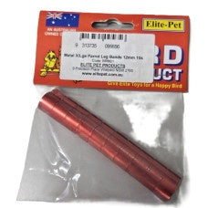 Metal Parrot X/L Leg Rings - Pkt 10 Numbered