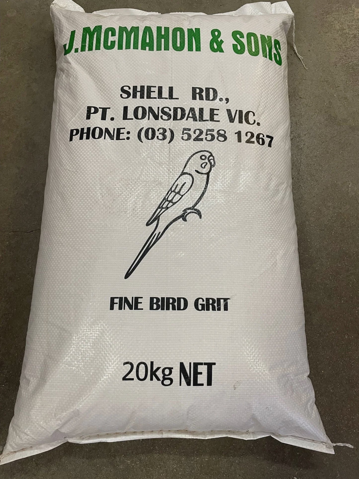 McMahon & Sons 'Red' Shell Grit Fine 20kg