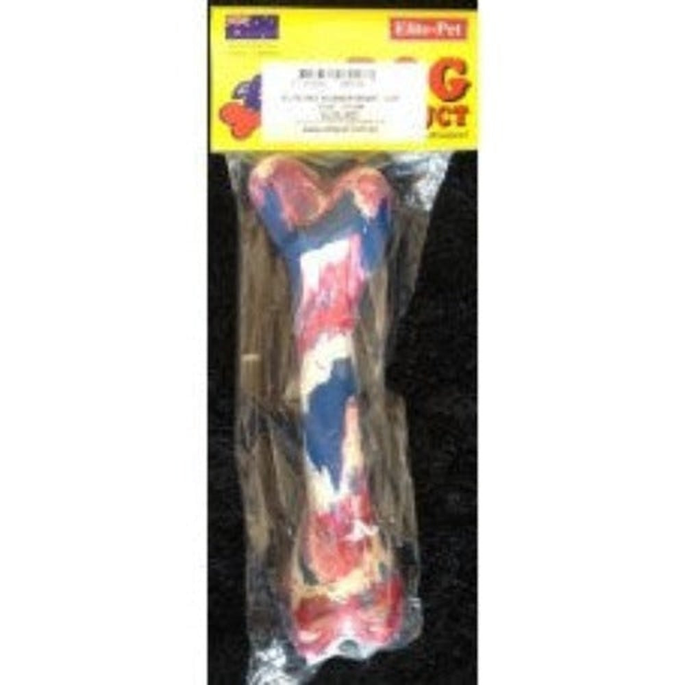 Rubber Solid Bone 8.5” Toy