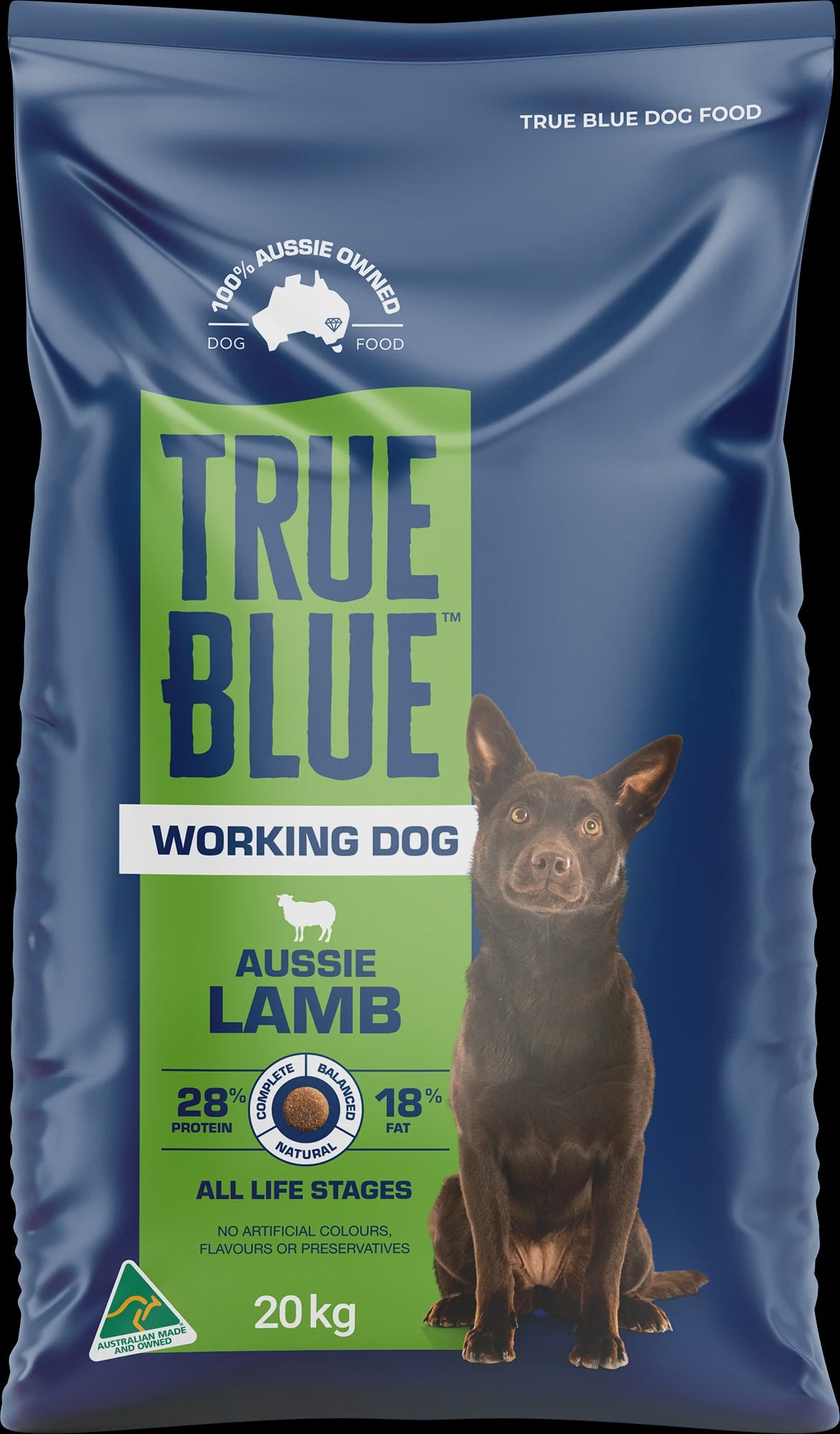 True Blue Working Dog Lamb 20kg