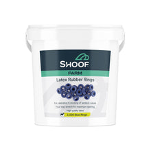 Rubber Rings Shoof Farm 2000 Blue Pail