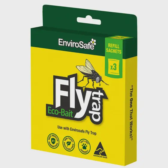 Envirosafe Fly Bait Replacement Suit Standard Trap 3 Pack