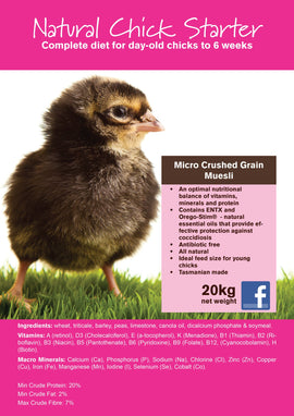 SeedHouse Natural Chick Starter 20kg