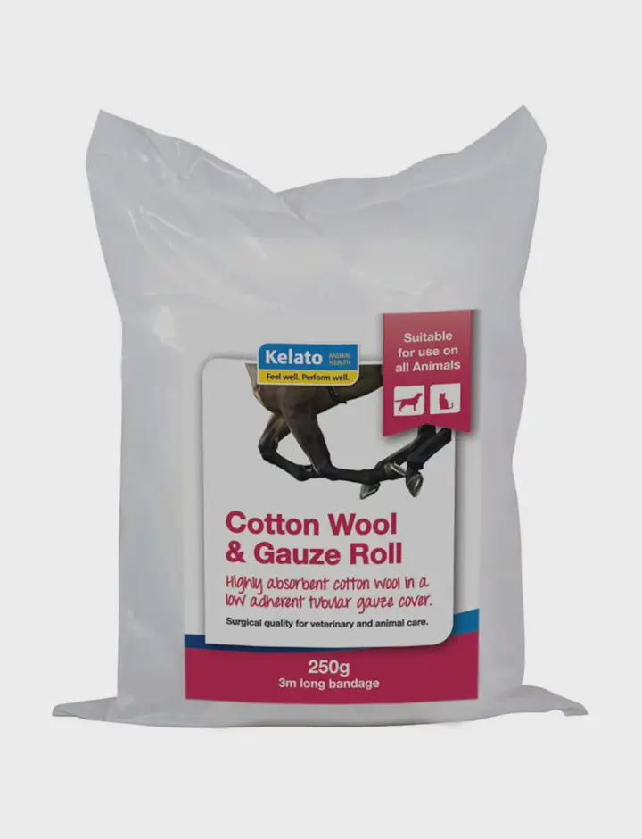 Kelato Cotton Wool & Gauze 250gm