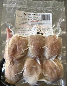 "Rannoch Quail" Hot Smoked Breast - Boneless 300gm
