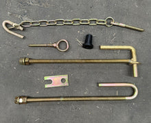 VueRural Gate Fitting Hinge kit -Through Post