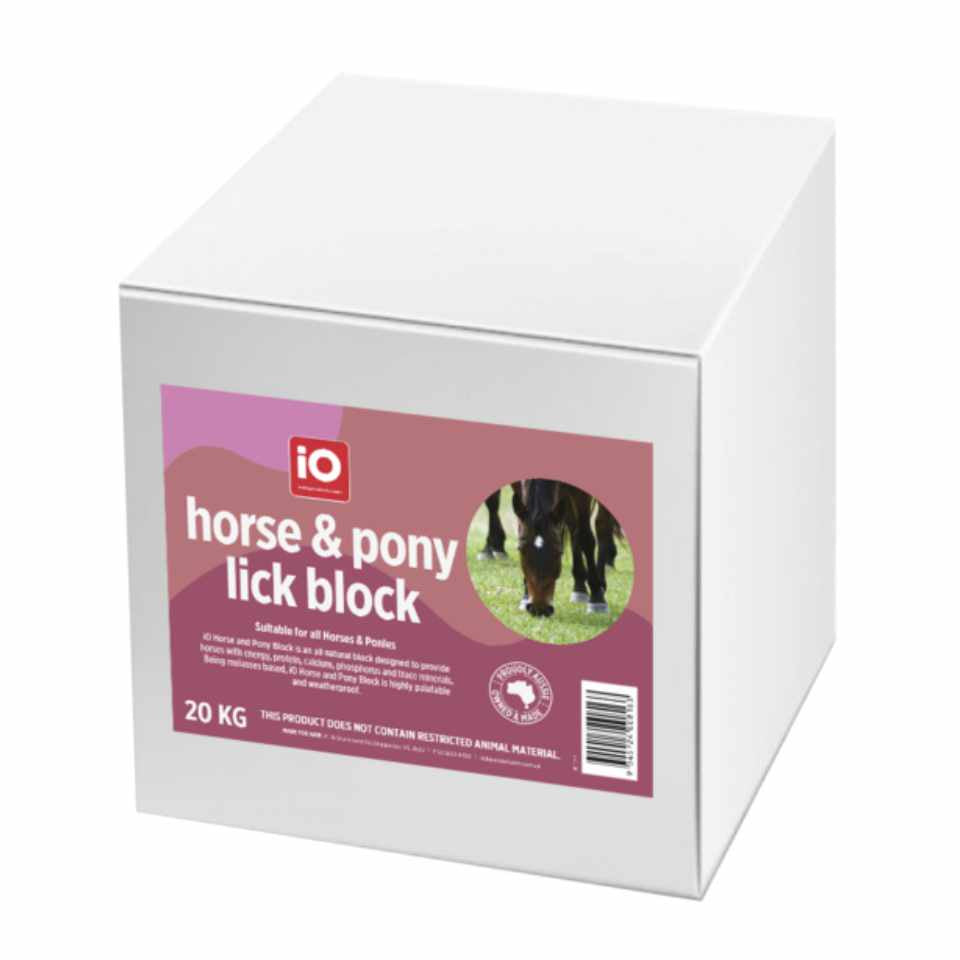 iO Horse & Pony Block 20kg