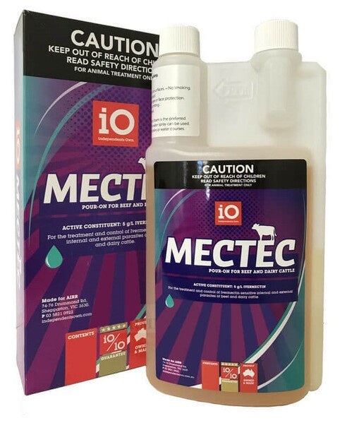 iO Mectec Cattle Pour On 1L SMALLPACK