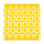 Plastic Poultry Egg Tray (Yellow)