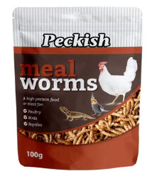 Peckish Mealworms 100gm