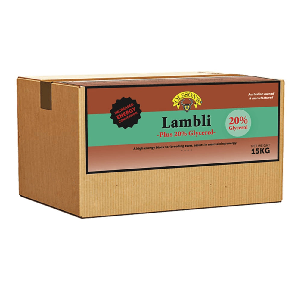 Olssons Block Lambli 15kg + 20% Glycerol