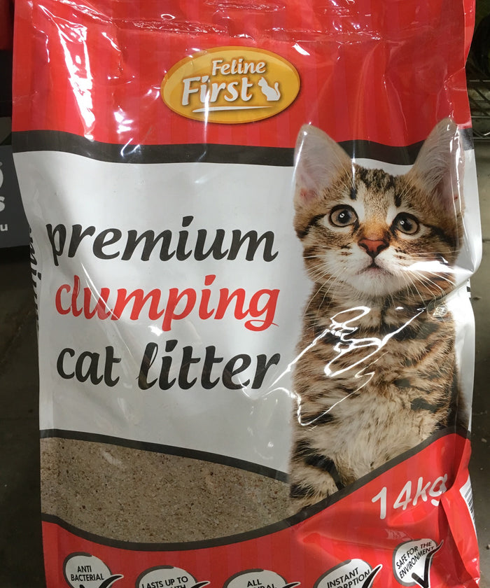 Feline First Clumping Cat Litter 14kg