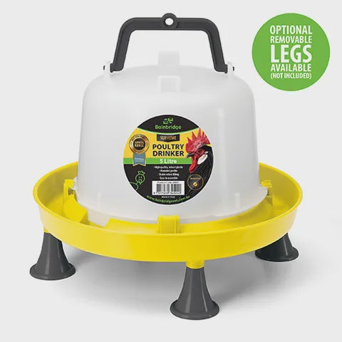 Bainbridge Supreme Poultry Drinker with Handle 5L