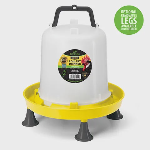 Bainbridge Supreme Poultry Drinker with Handle 10L