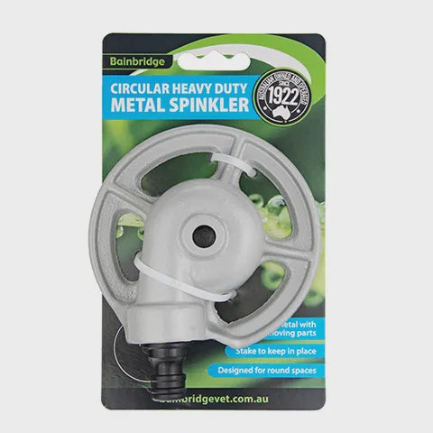 HEAVY DUTY METAL SPRINKLER - CIRCULAR PATTERN