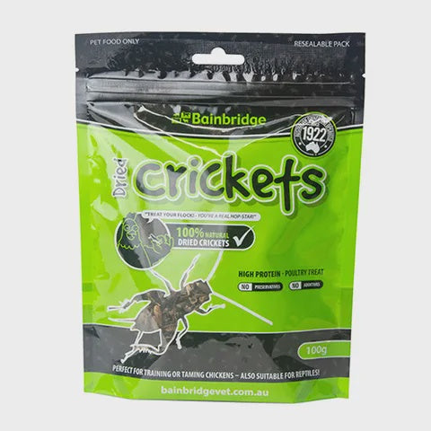 Bainbridge Dried Crickets 100g