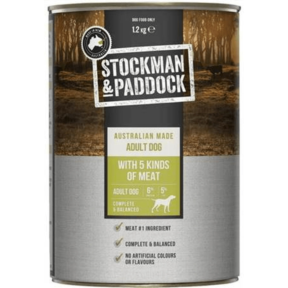 Stockman & Paddock 5 Kinds of Meat 6x1.2kg