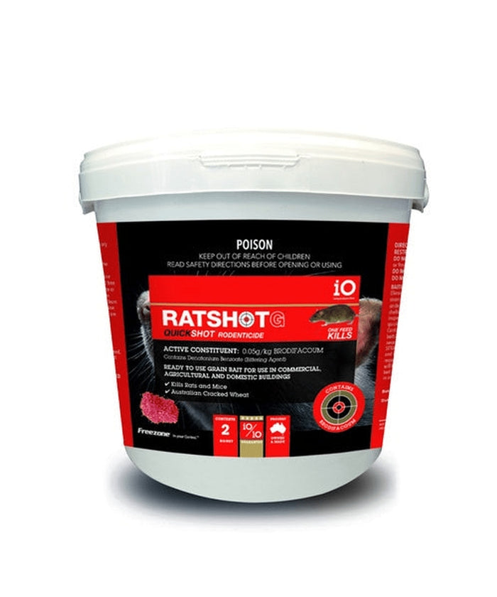 iO Ratshot Quickshot Grainbait Red 2kg