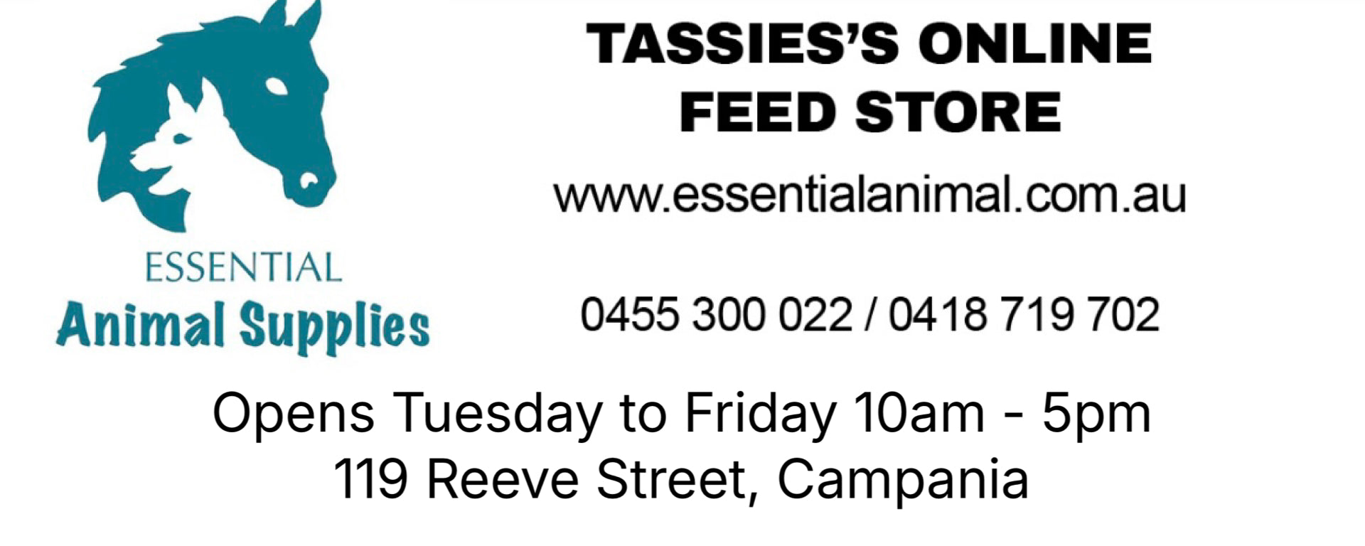 Essential Animal Supplies