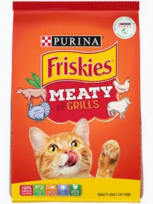 Friskies Adult Dry Cat Food Meaty Grills 10kg