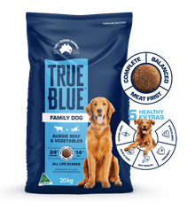 True Blue Family Dog Beef & Veg 20kg