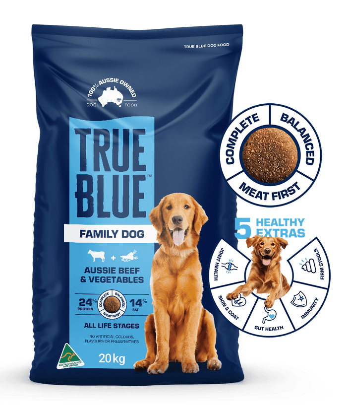 True Blue Family Dog Beef & Veg 20kg