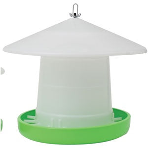 Poultry Feeder Crown Susp 8kg with Cover