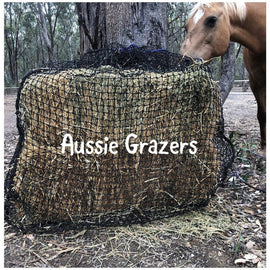 Extra Large Slow Feeding Hay Net 40mmx 40mm 48 Ply