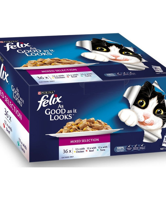 Felix As Good As It Looks Mixed Selection 36x85g