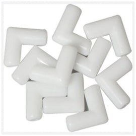 Teat Intake Elbow Plain (White) ea