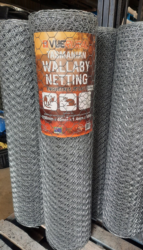 Wallaby Netting 1200mm x 40mm x 1.4mm x 50mt