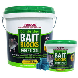 Bainbridge Rodent Bait Blocks 3kg