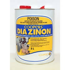 Coopers Diazinon  Sheep Blowfly Dressing 5 Litres