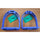 JIN Stirrups Navy 4.5"