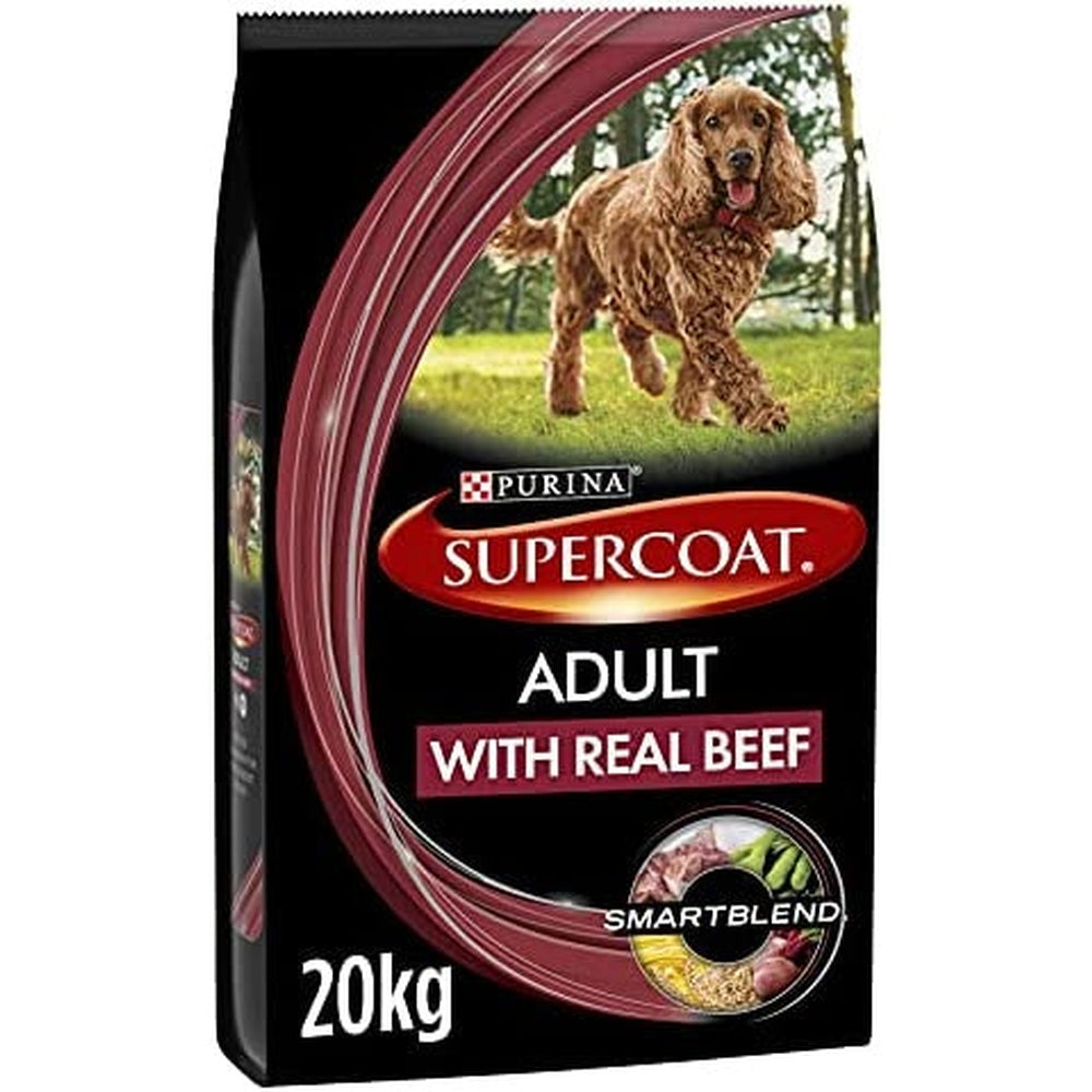 Supercoat Adult with Real Beef 20kg