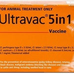 Zoetis Ultravac 5 in 1 Vaccine 500ml