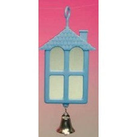 House Shape Mirror Bird Toy