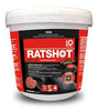 iO Ratshot One Shot Red Pellet 1kg Active: Brodifacoum Pestsbegone