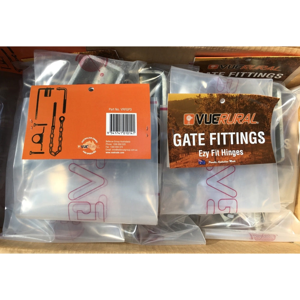 VueRural Gate Fitting kit - Ezy Fit Hinges