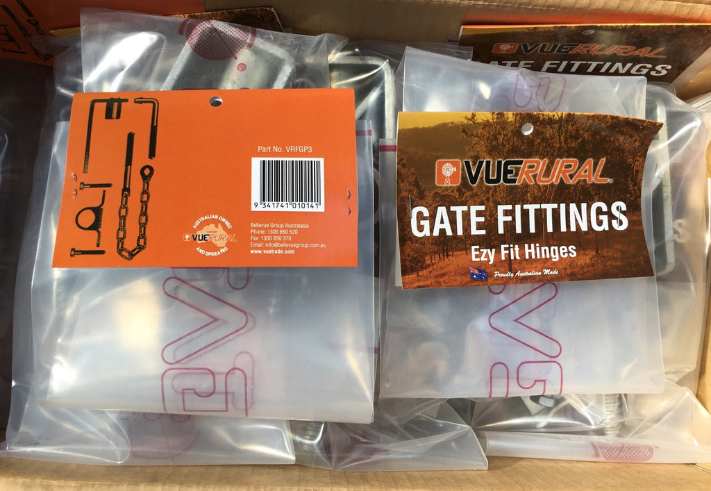 VueRural Gate Fitting kit - Ezy Fit Hinges