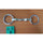 SS Oval Link Loose Ring  Curved Snaffle Bit 4.5"