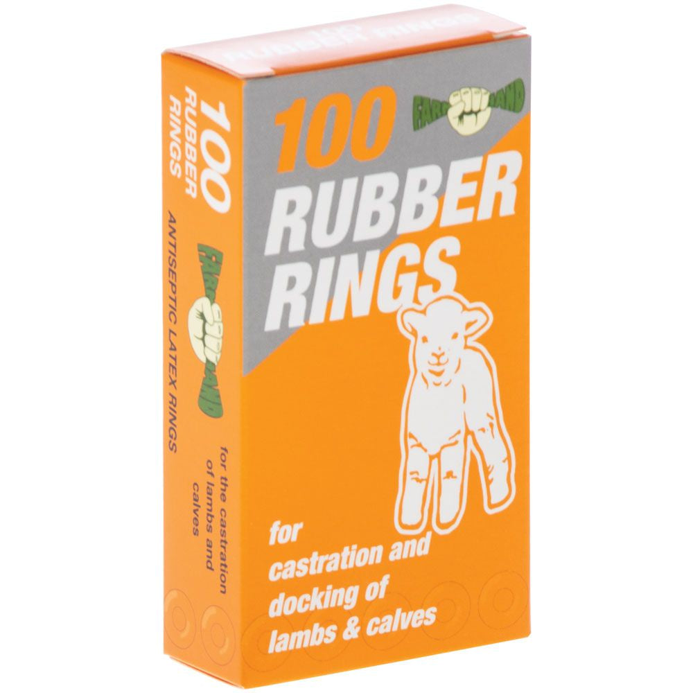 Rubber Rings Farmhand 100 Orange Box