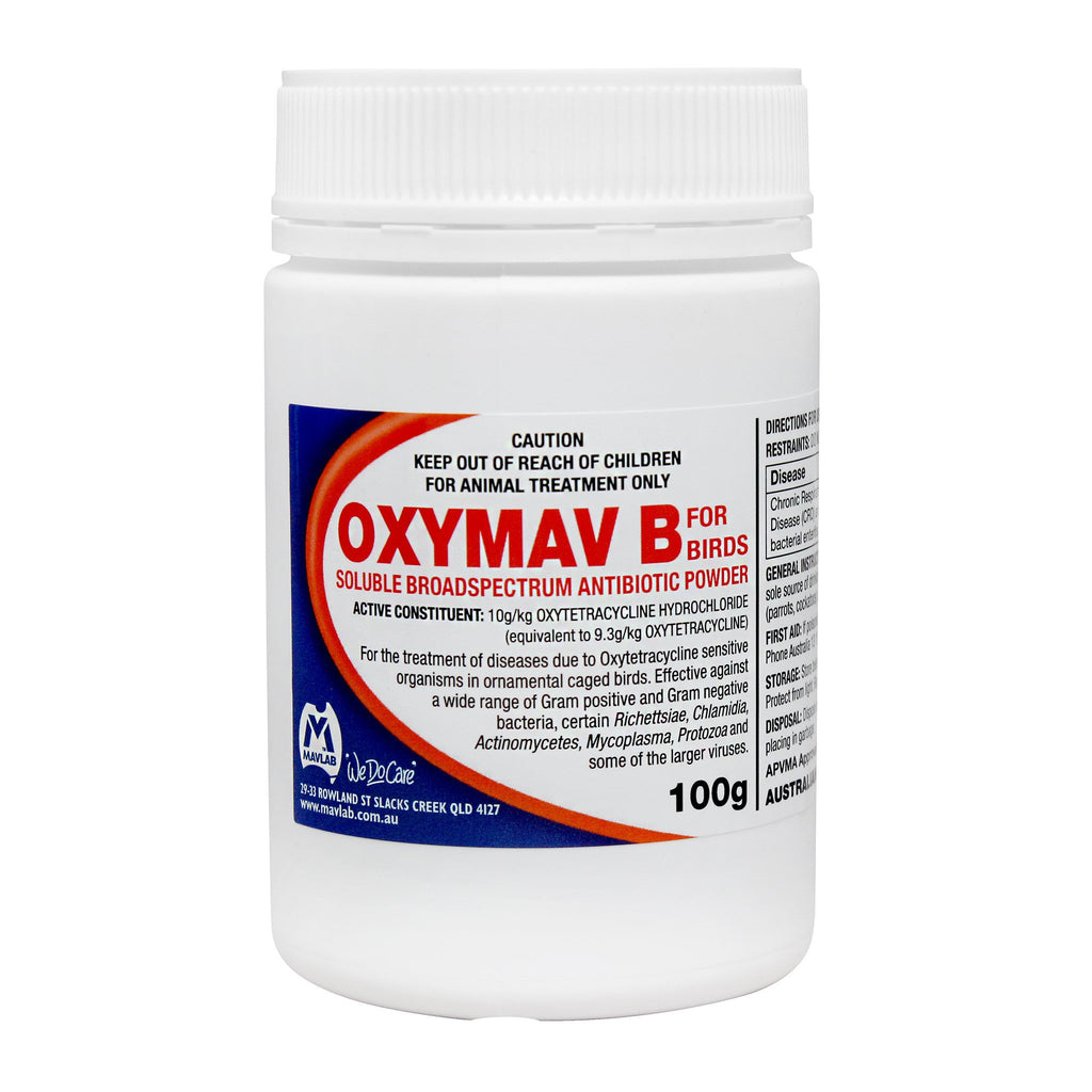 Mavlab Oxymav B for Birds 100g