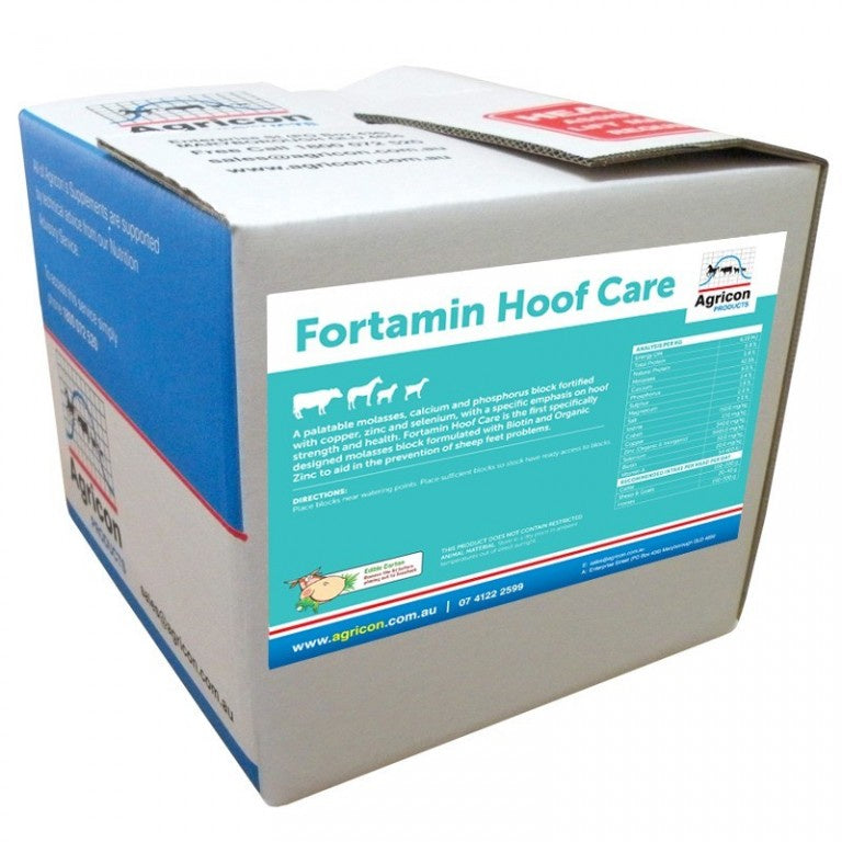 Agricon Fortamin HOOF CARE Block 20kg
