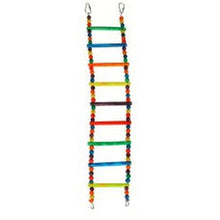 Hanging 9 Step ladder with Beads Bird Toy