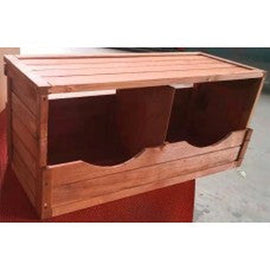 Wood Layer Box - 2 Nest Box