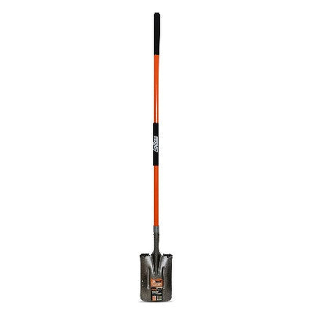 AgBoss Post Hole Shovel Square - Long Fibreglass Handle