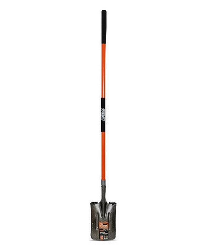 AgBoss Post Hole Shovel Square - Long Fibreglass Handle