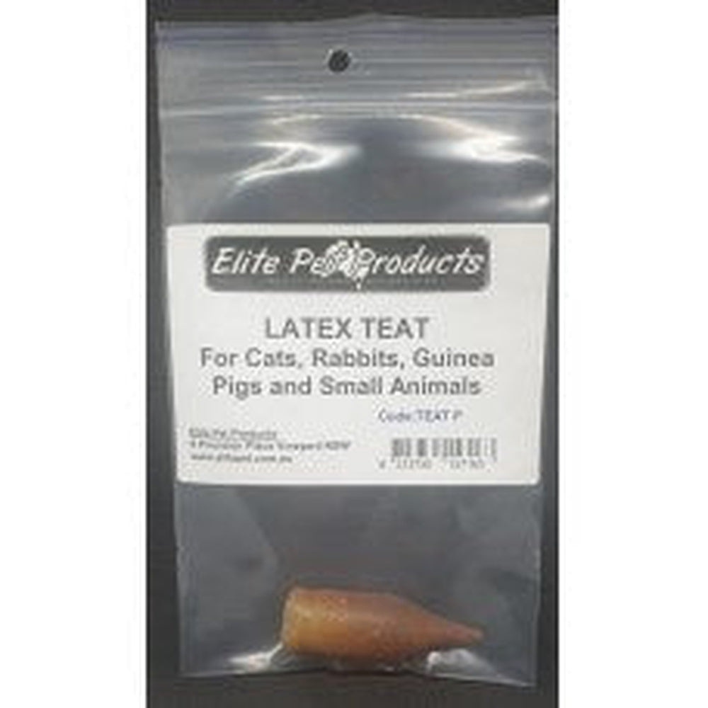 Latex Teat - P for Cats, Rabbits, Guiniea Pigs and Smalll Animals