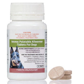 Vetmec Dog All Wormer
